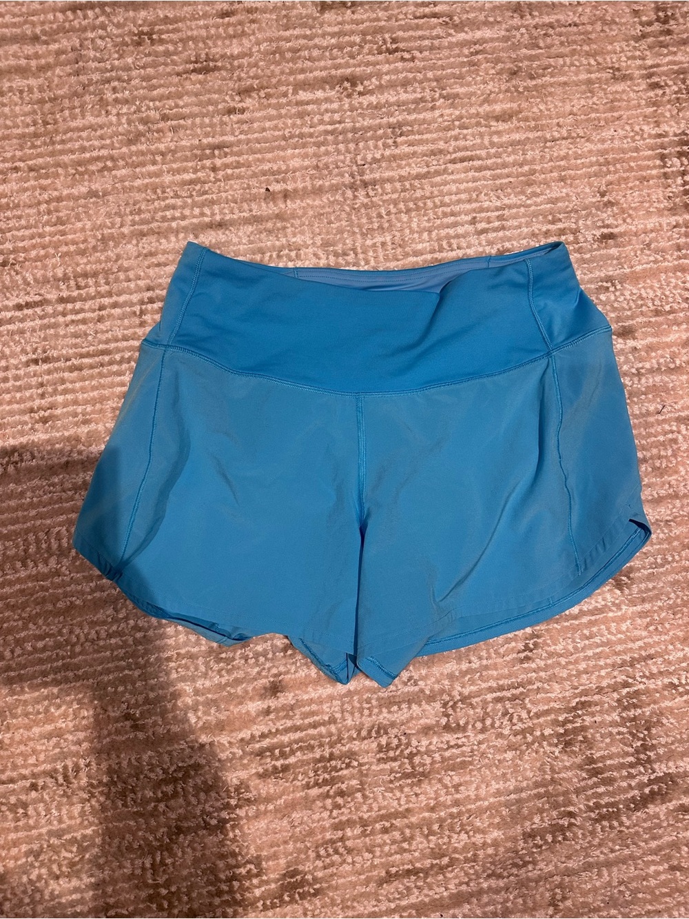 Lululemon Women's Performance Running Shorts - Blue